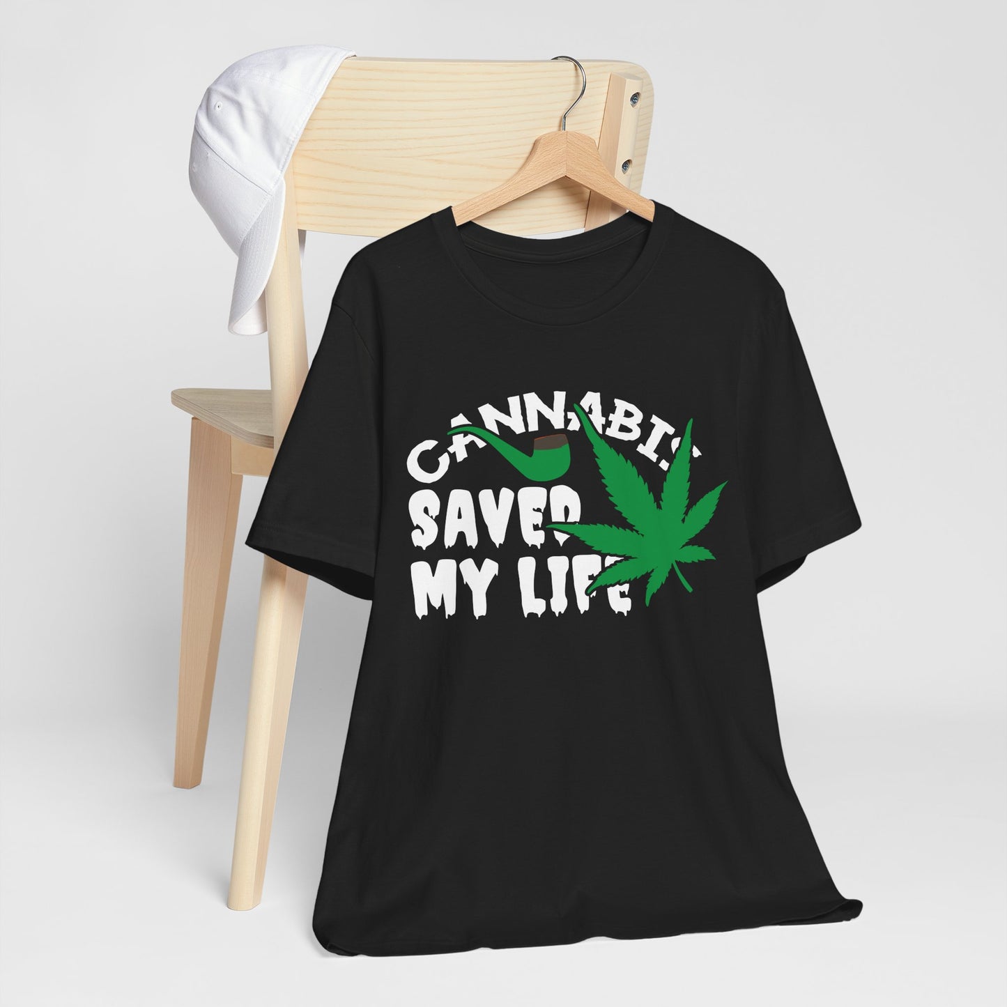 Cannabis Saved My Life Licensed Art Tee
