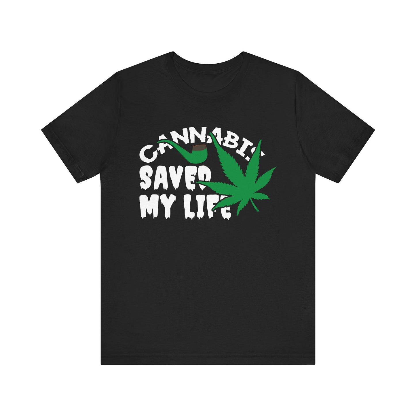 Cannabis Saved My Life Licensed Art Tee