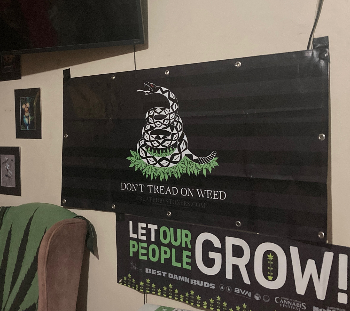 Don't Tread On Weed Banner