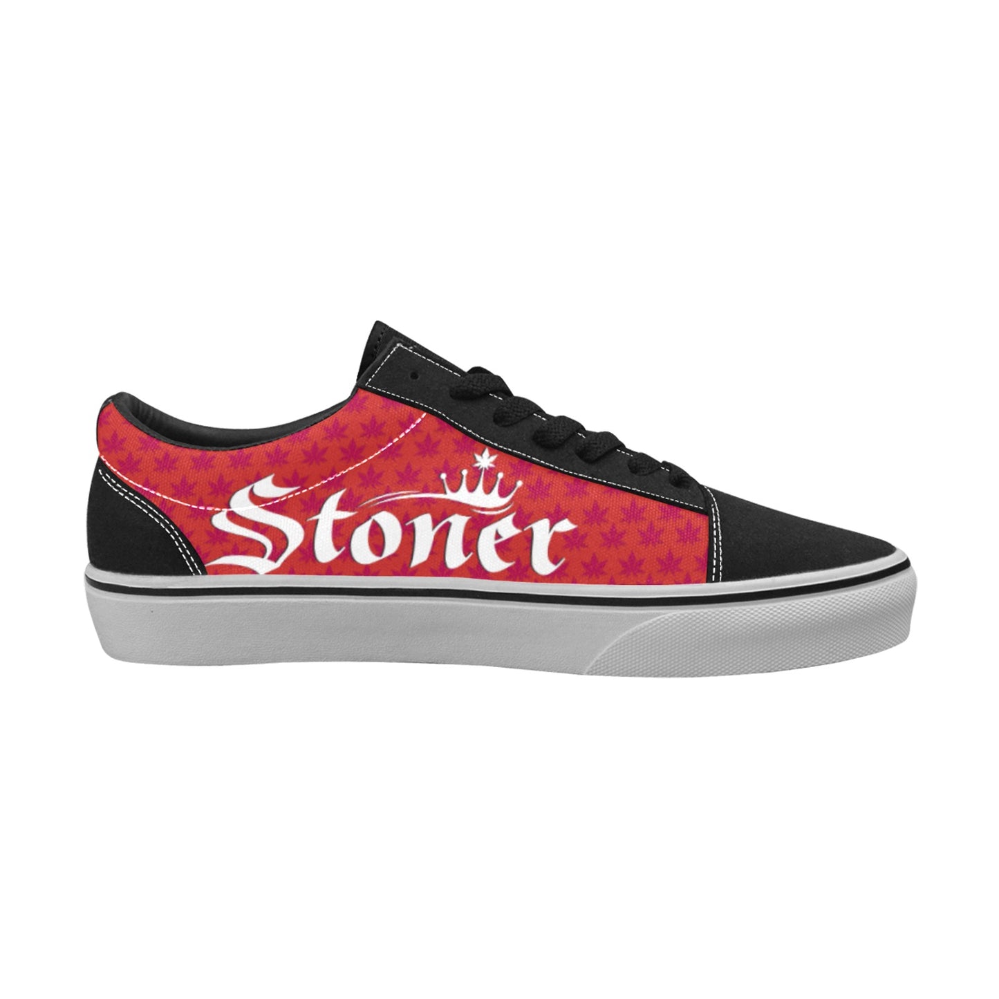 Stoner Chick Skate Shoe - Red / White