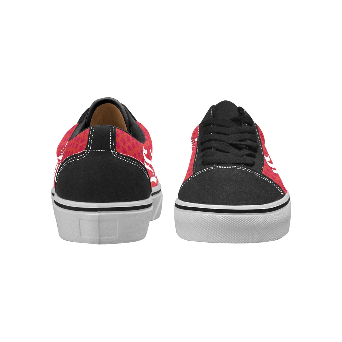 Stoner Dude Skate Shoe - Red / White