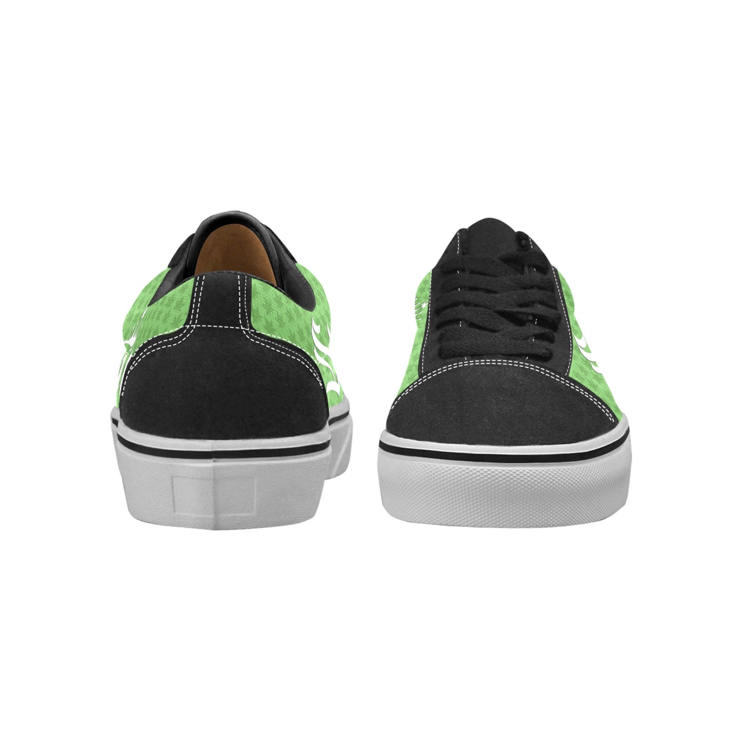 Stoner Chick Skate Shoes - Green/White