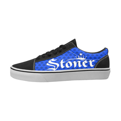 Stoner Chick Skate Shoe - Blue / White