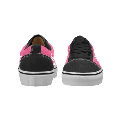 Stoner Chick Skate Shoes - Pink / White