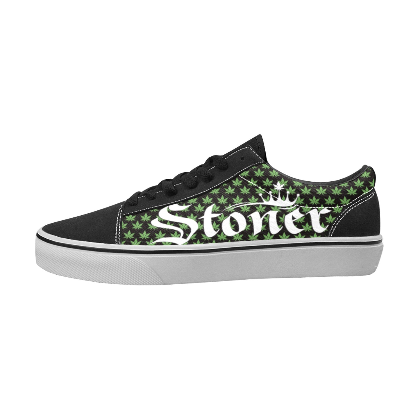 Men's Stoner Skate Shoe - Black / Green