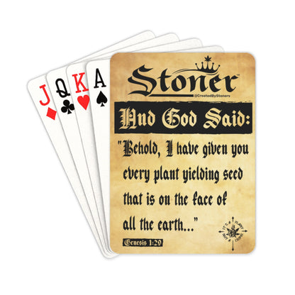 Genesis 1:29 Playing Cards Playing Cards 2.5"x3.5"