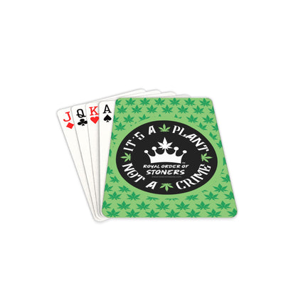 Royal Order of Stoners Playing Cards Playing Cards 2.5"x3.5"