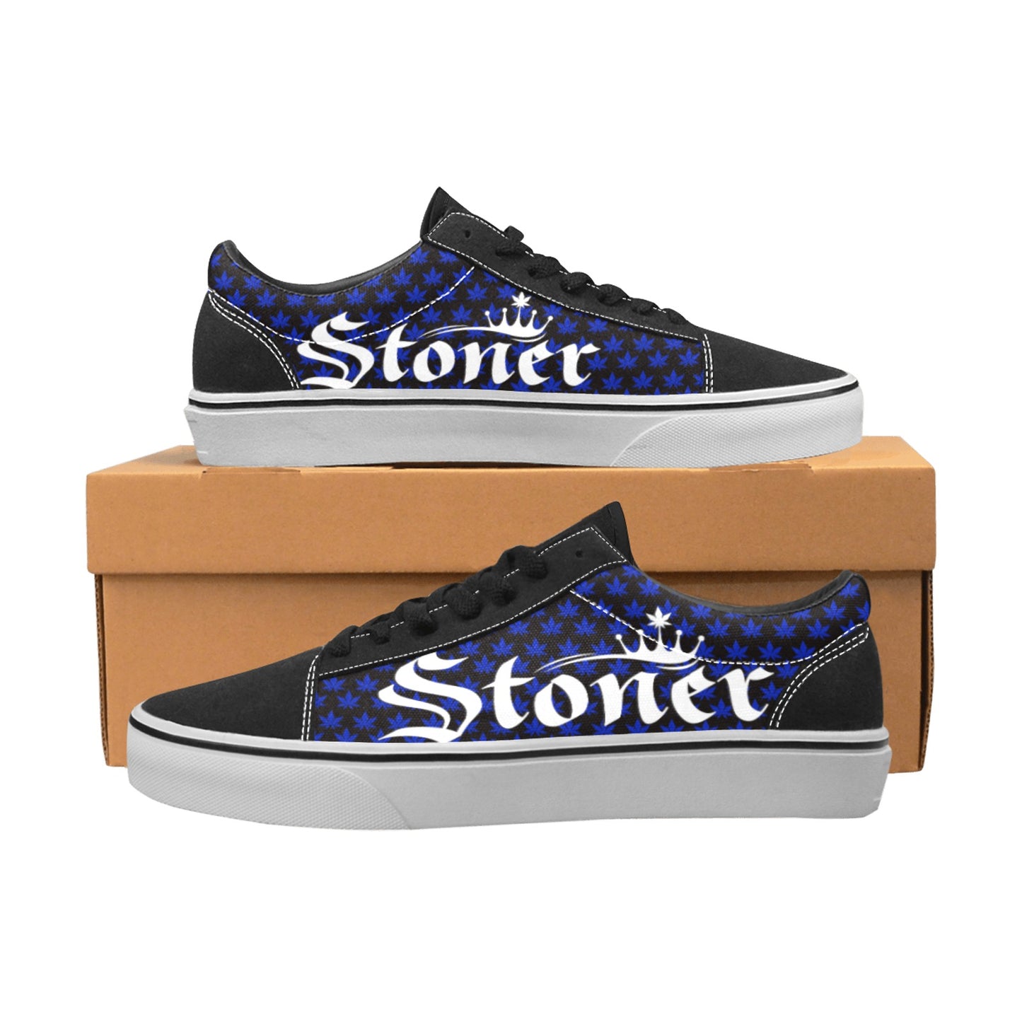 Men's Stoner Skate Shoe - Black / Blue