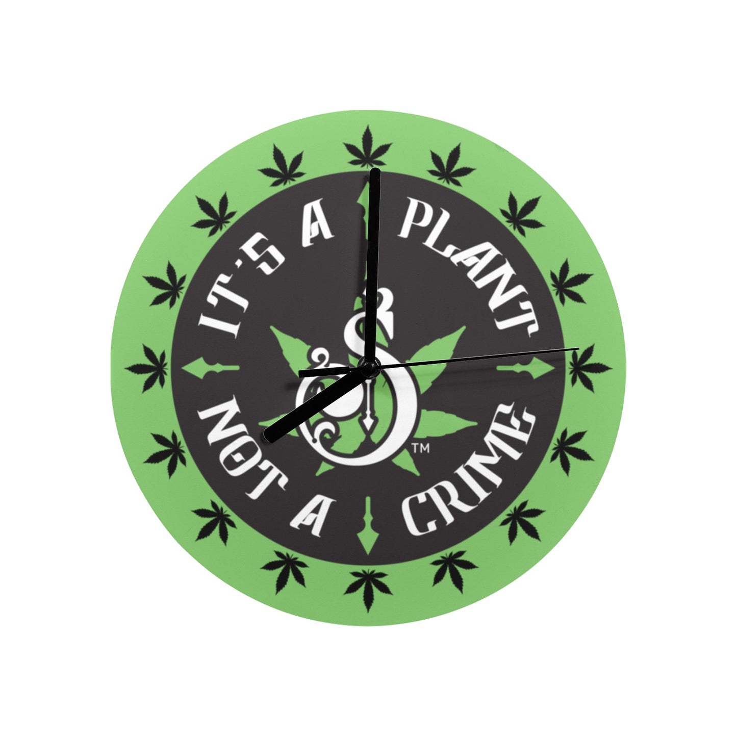 Stoner 12" MDF Wall Clock Collection