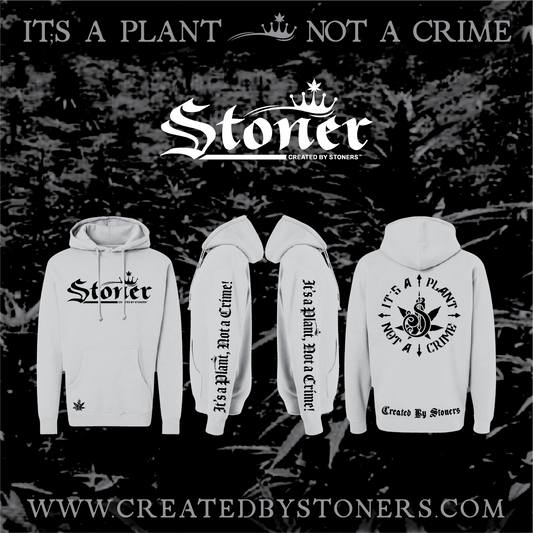 Core Stoner Logo Hoodie - Smoke - Created By Stoners