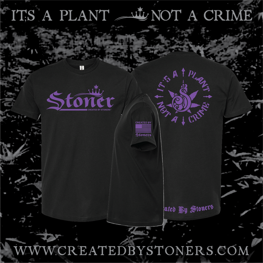2024 Core Stoner Tee - Black/Purple