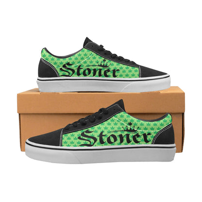 Stoner Chick Skate Shoe - Green / Black