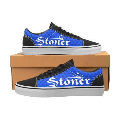 Stoner Chick Skate Shoe - Blue / White