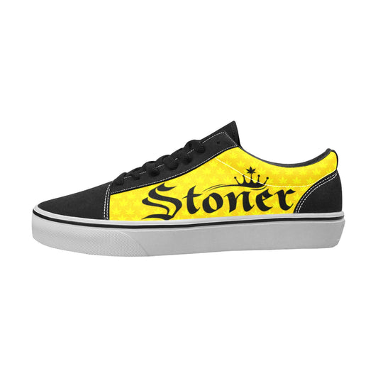 Stoner Chick Skate Shoe - Yellow / Black