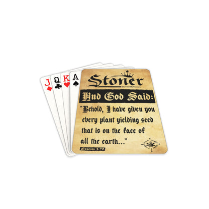 Genesis 1:29 Playing Cards Playing Cards 2.5"x3.5"