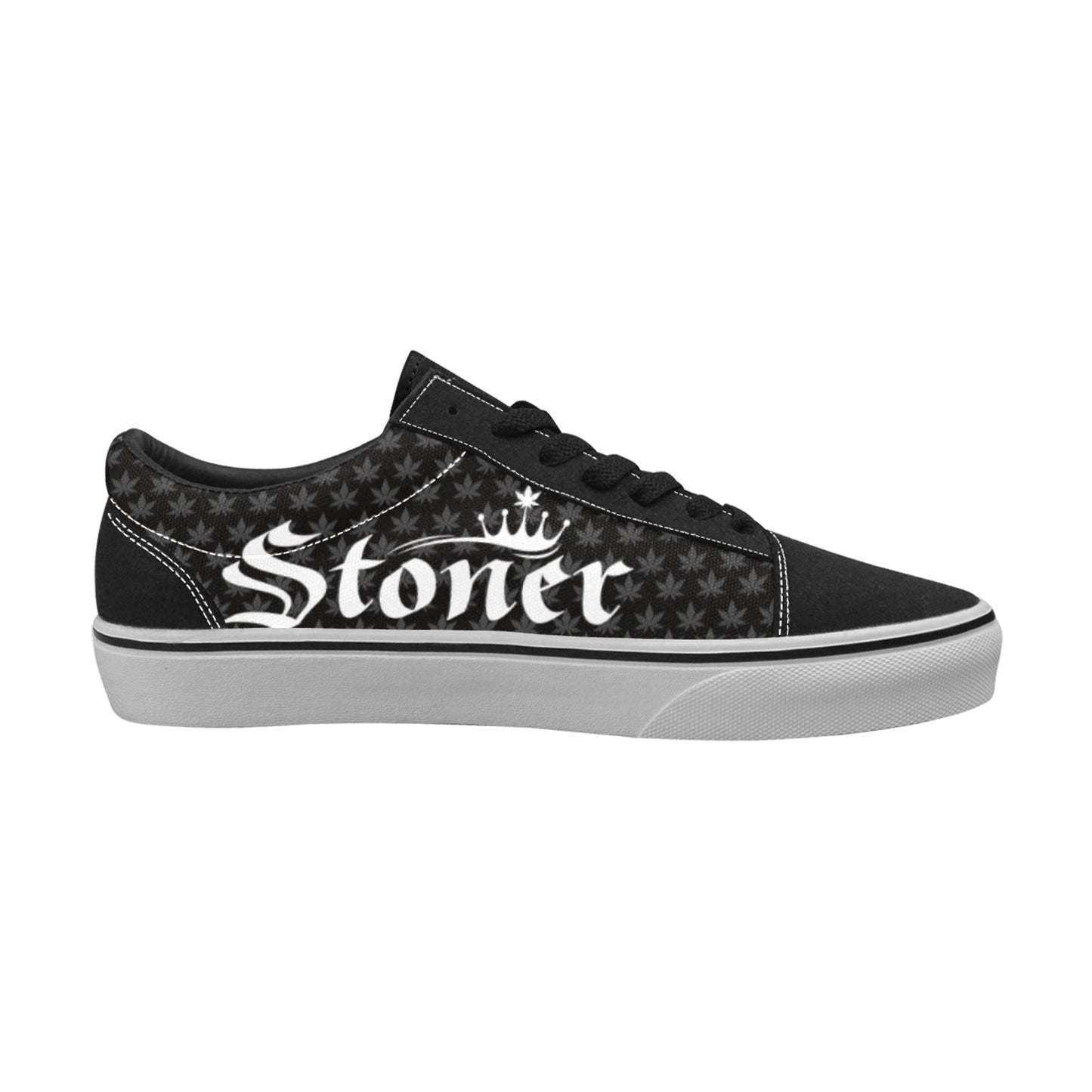 Stoner Dude Skate Shoe - Black / Grey