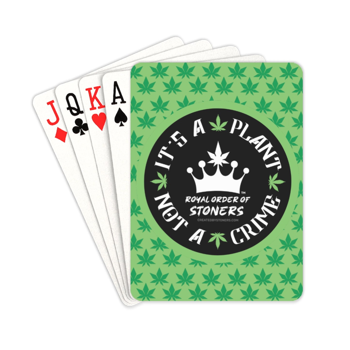 Royal Order of Stoners Playing Cards Playing Cards 2.5"x3.5"